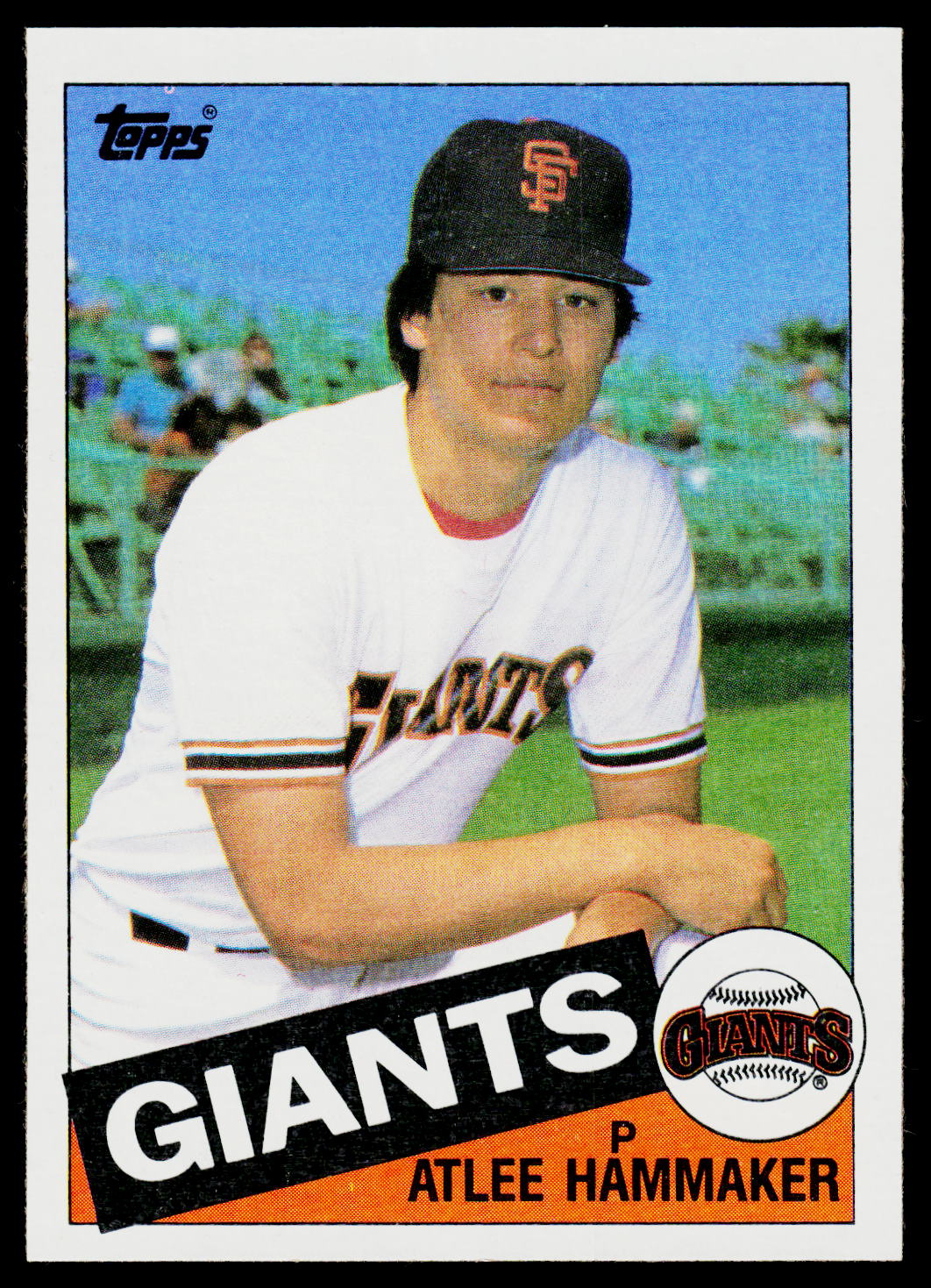 1985 Topps #674 Atlee Hammaker