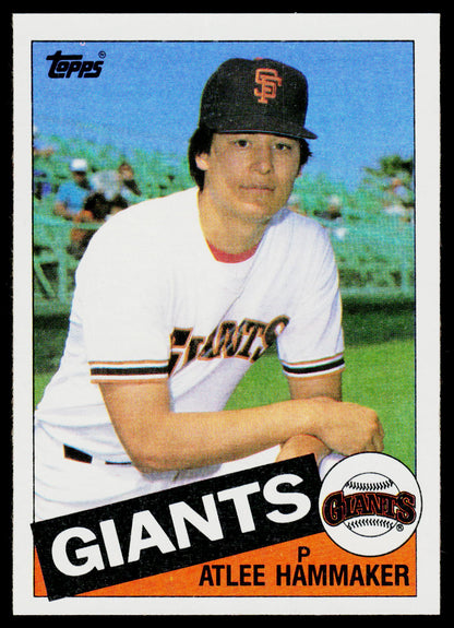 1985 Topps #674 Atlee Hammaker