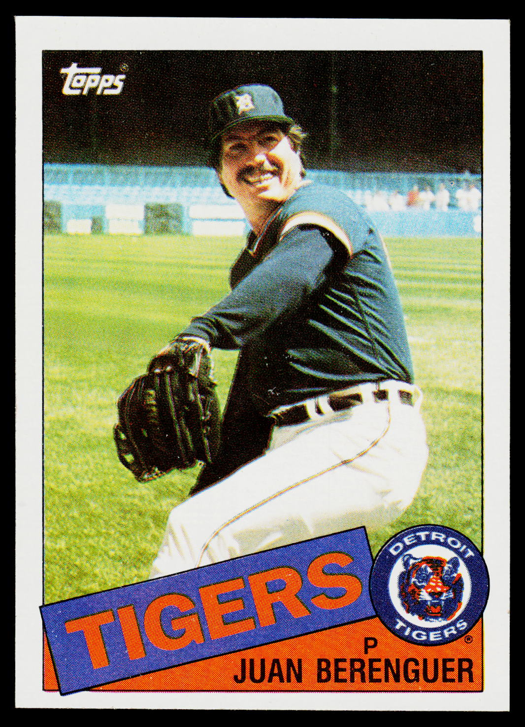 1985 Topps #672 Juan Berenguer