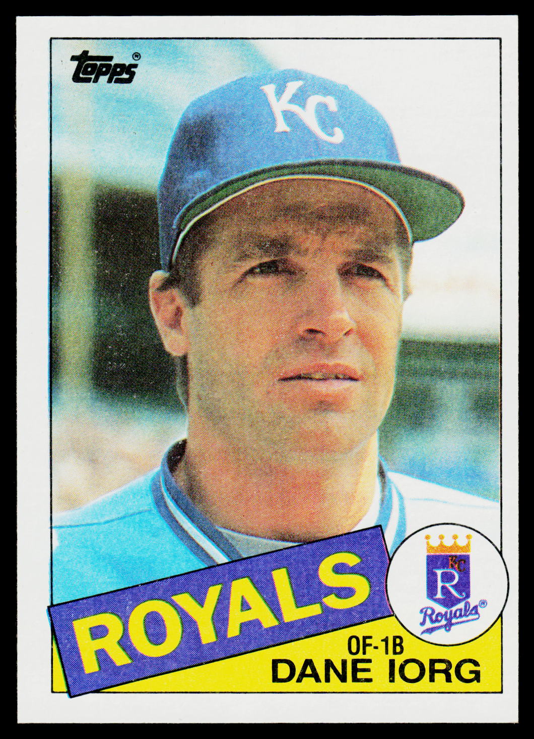 1985 Topps #671 Dane Iorg