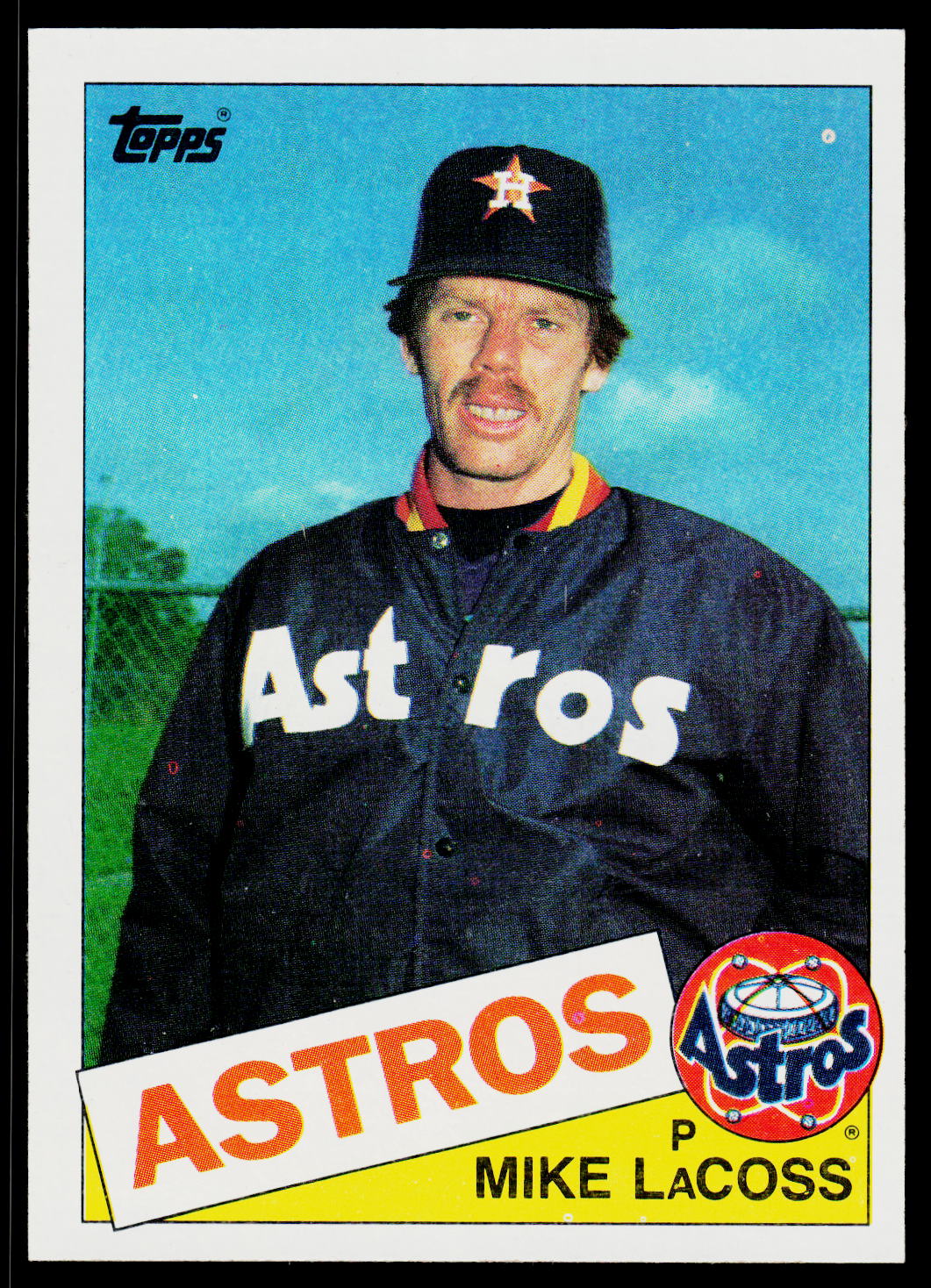 1985 Topps #666 Mike LaCoss