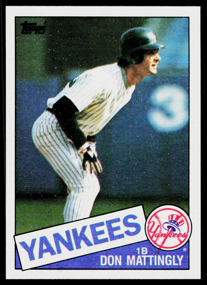 1985 Topps #665 Don Mattingly