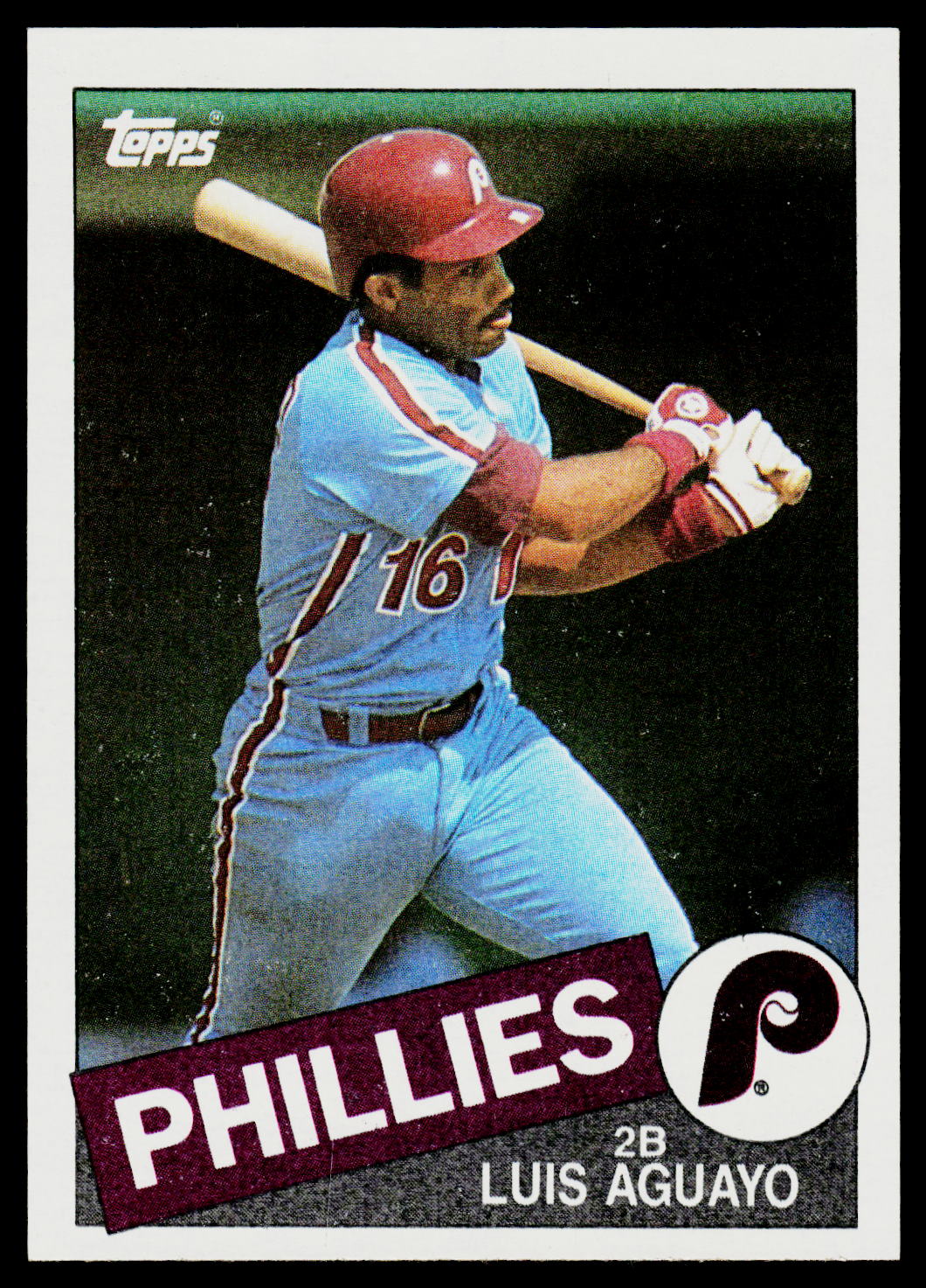 1985 Topps #663 Luis Aguayo