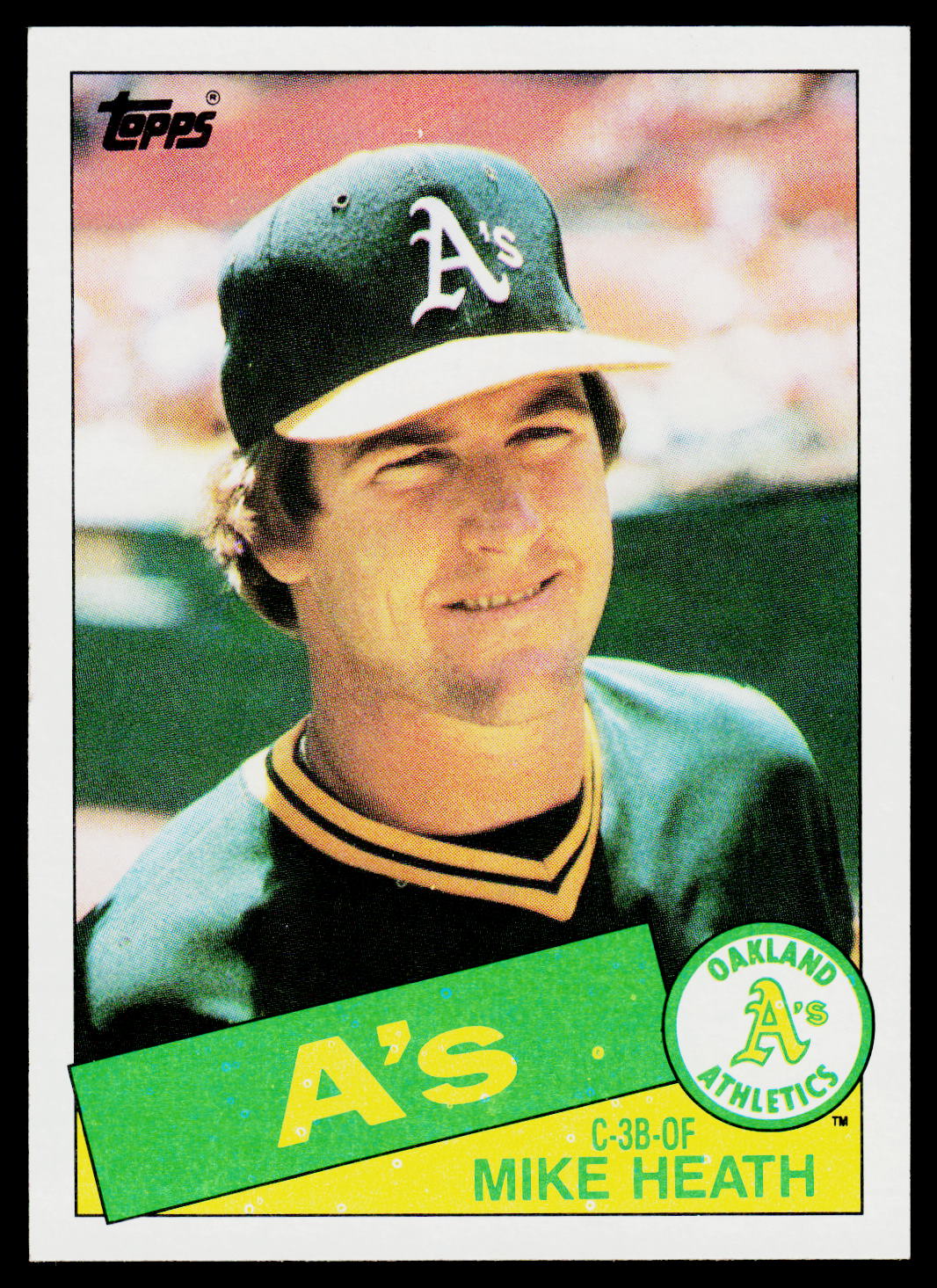 1985 Topps #662 Mike Heath