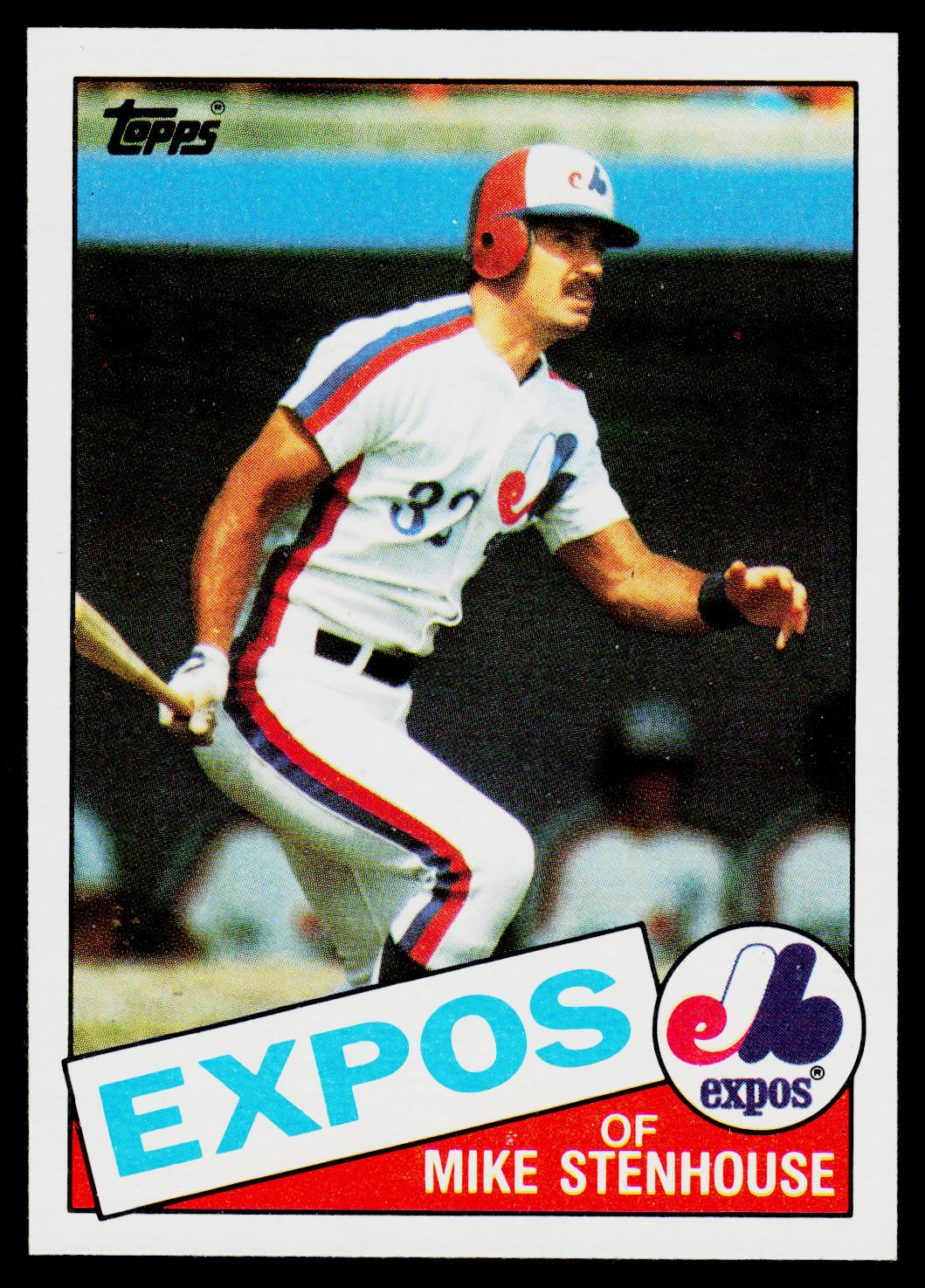 1985 Topps #658 Mike Stenhouse