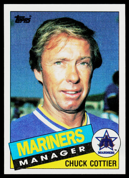 1985 Topps #656 Chuck Cottier