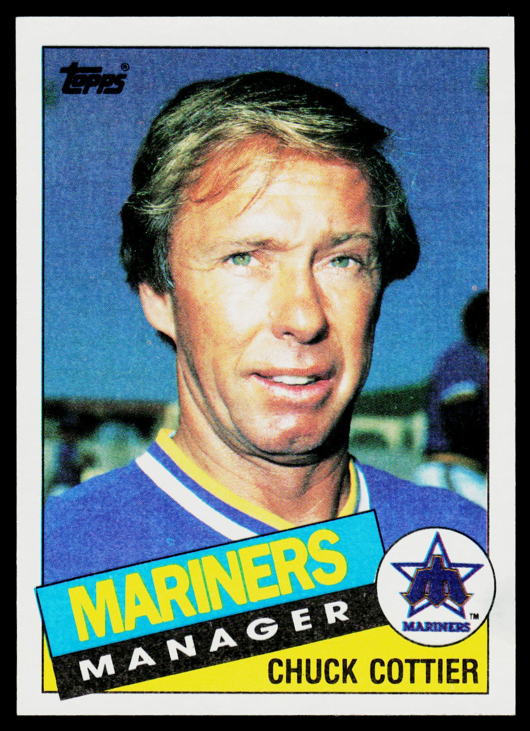 1985 Topps #656 Chuck Cottier