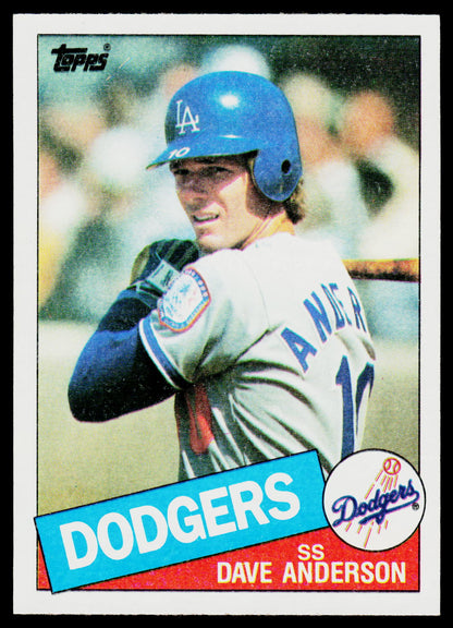 1985 Topps #654 Dave Anderson