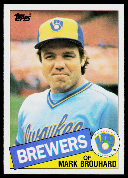 1985 Topps #653 Mark Brouhard