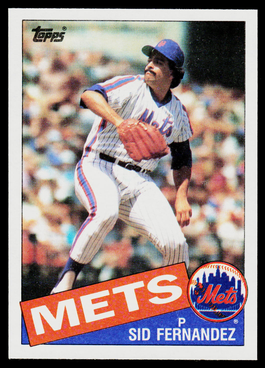 1985 Topps #649 Sid Fernandez