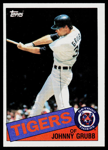 1985 Topps #643 Johnny Grubb