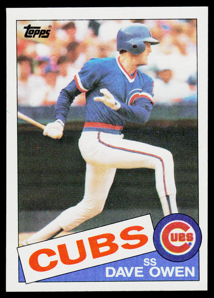 1985 Topps #642 Dave Owen