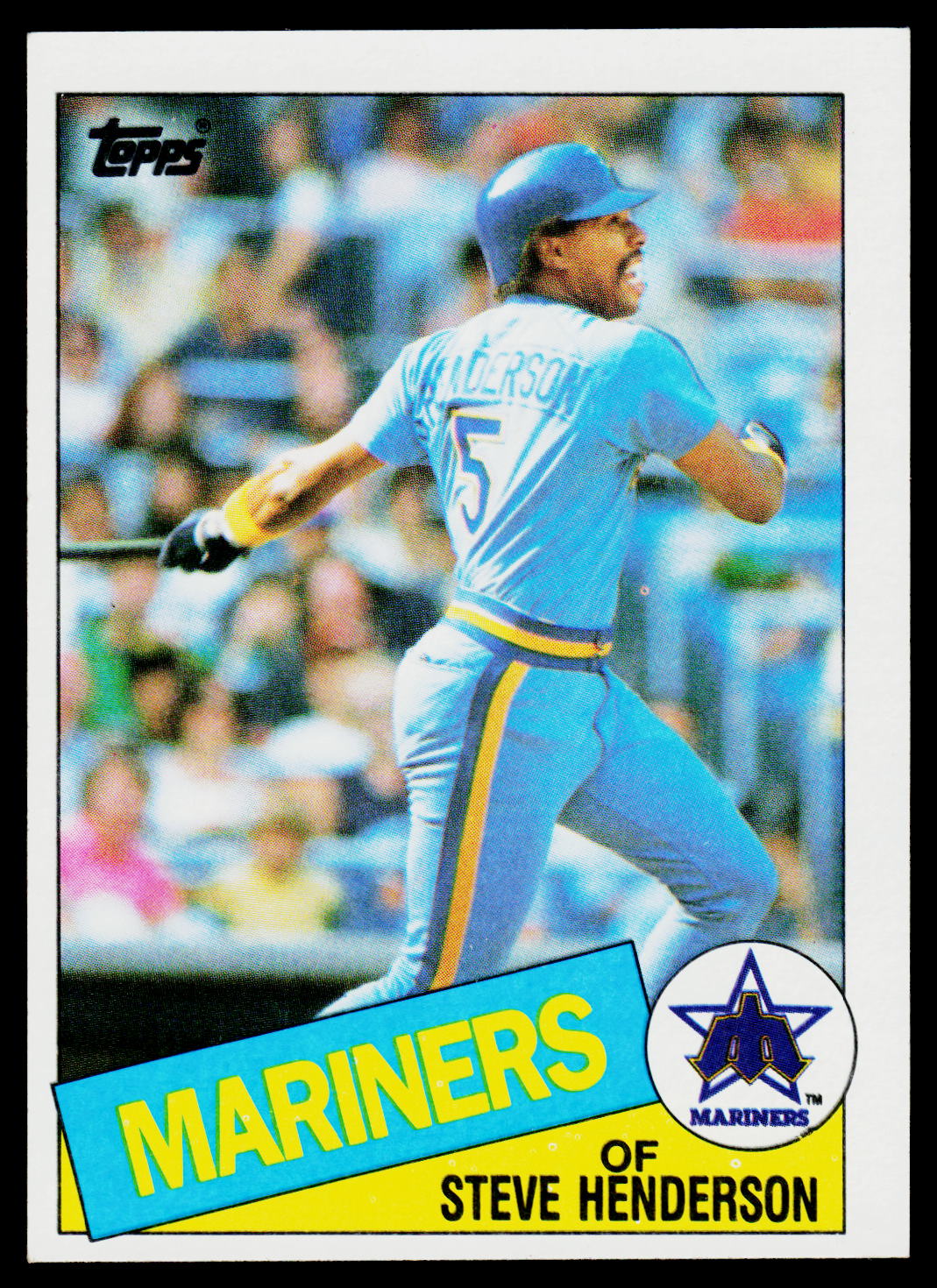 1985 Topps #640 Steve Henderson