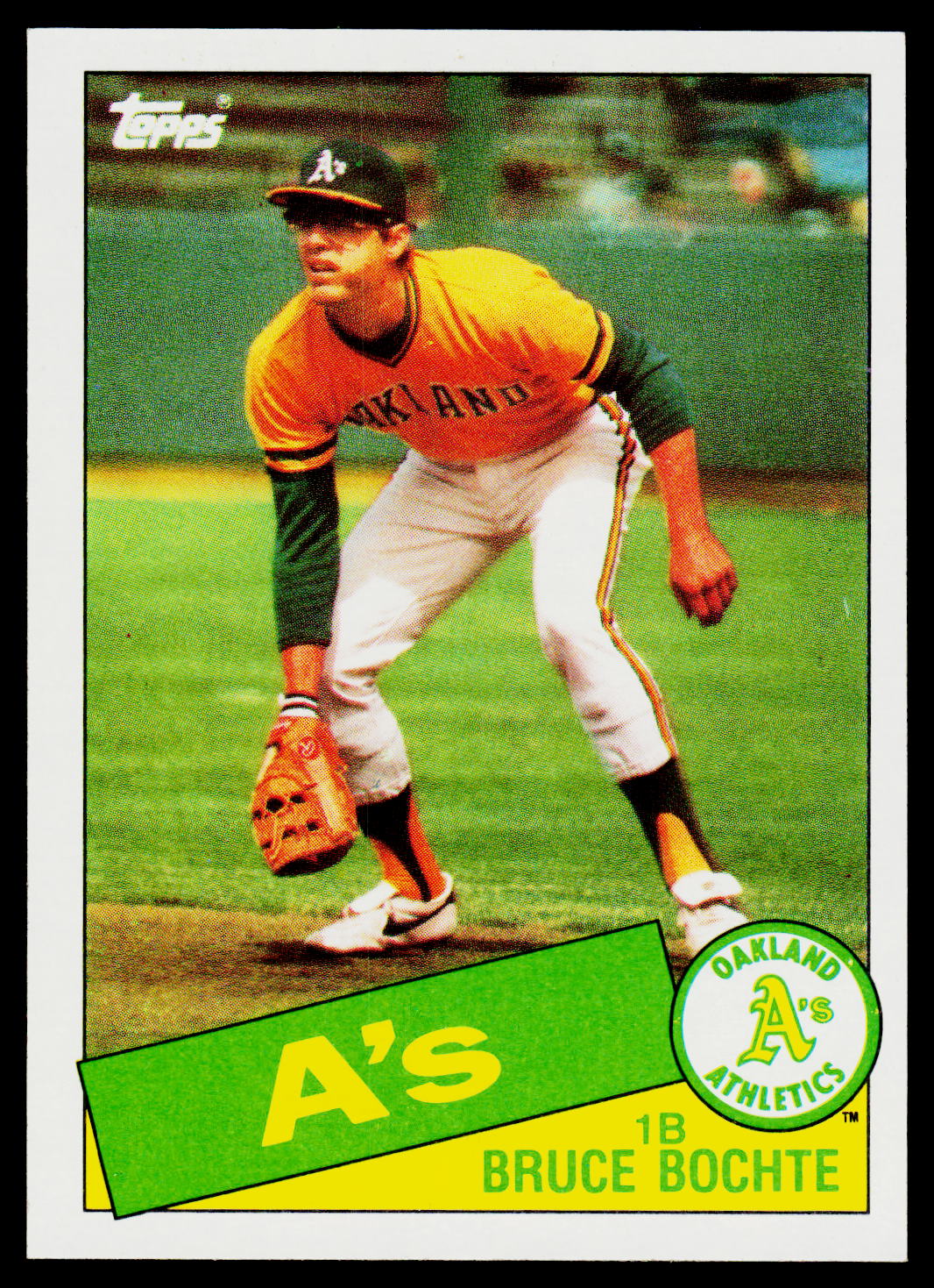 1985 Topps #632 Bruce Bochte