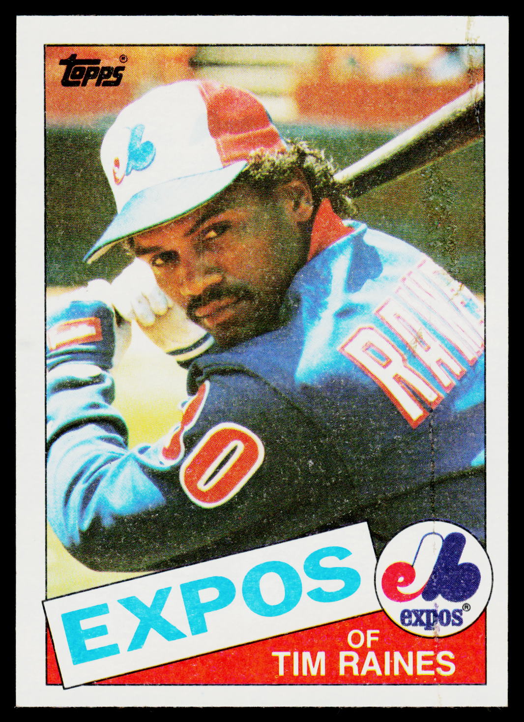 1985 Topps #630 Tim Raines