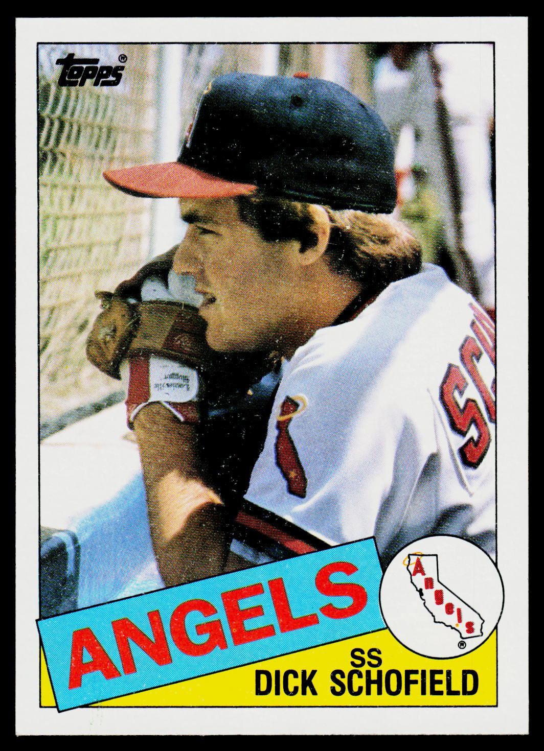 1985 Topps #629 Dick Schofield