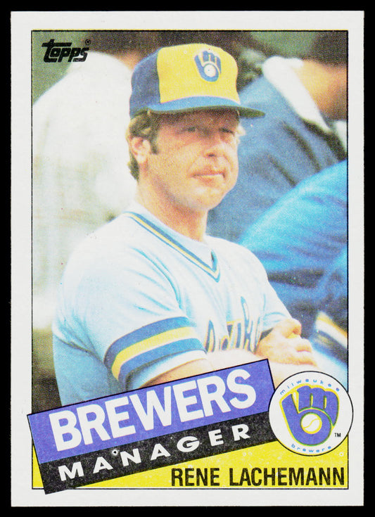 1985 Topps #628 Rene Lachemann