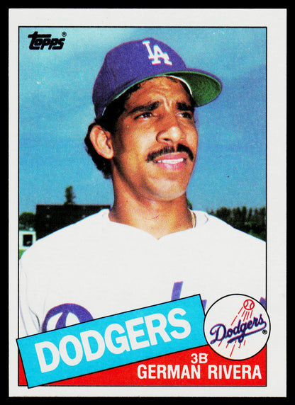 1985 Topps #626 German Rivera