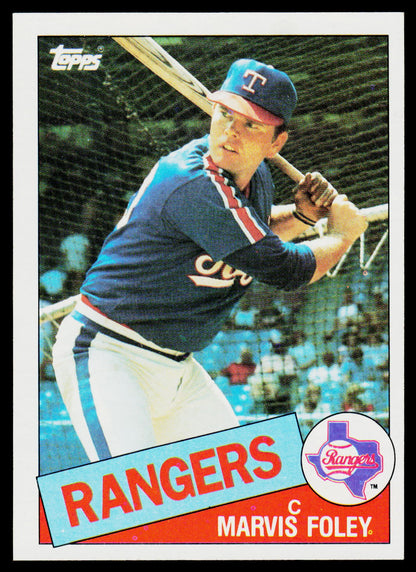 1985 Topps #621 Marvis Foley