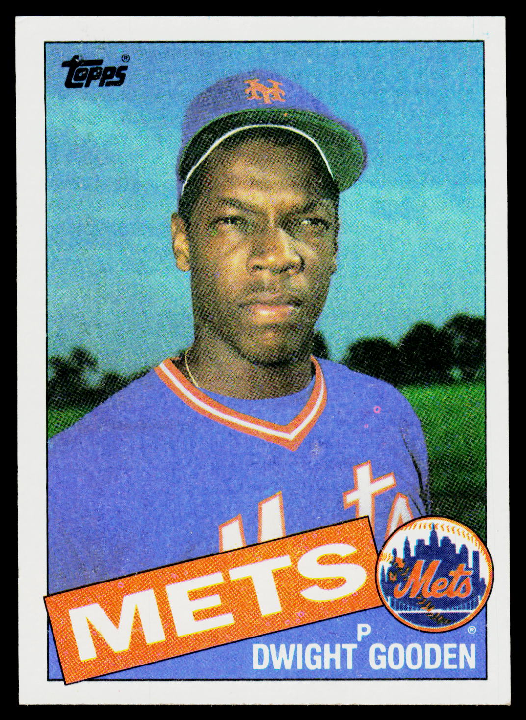 1985 Topps #620 Dwight Gooden