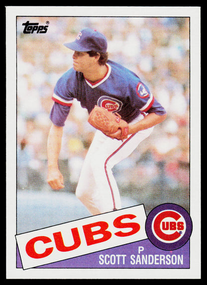 1985 Topps #616 Scott Sanderson