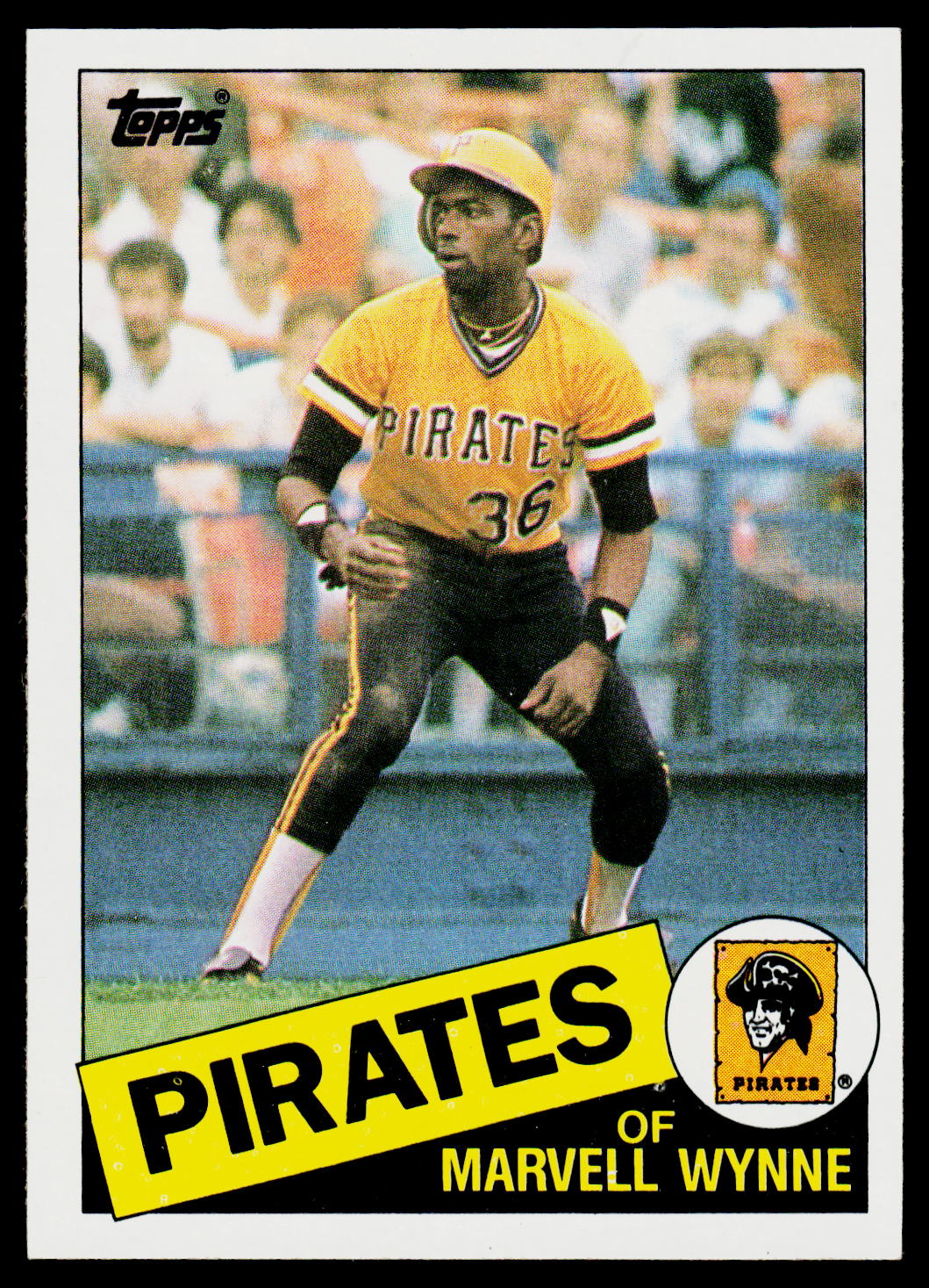 1985 Topps #615 Marvell Wynne