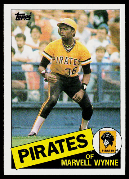 1985 Topps #615 Marvell Wynne