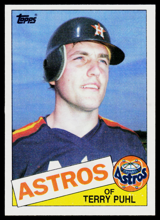 1985 Topps #613 Terry Puhl