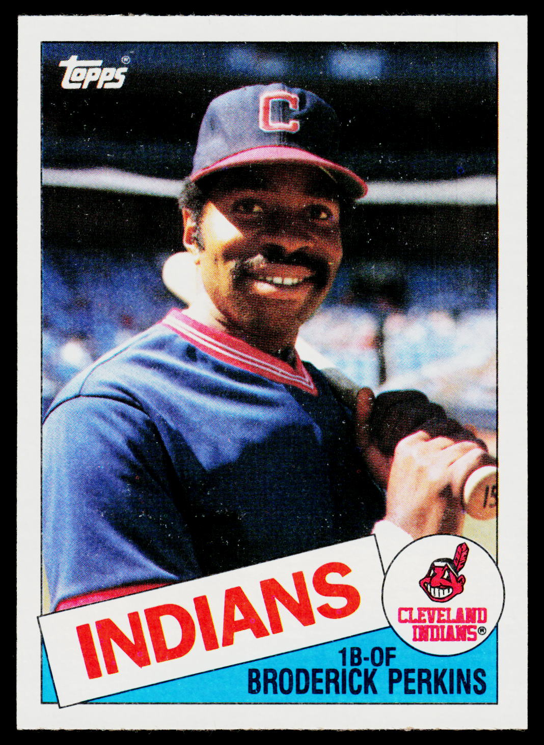 1985 Topps #609 Broderick Perkins