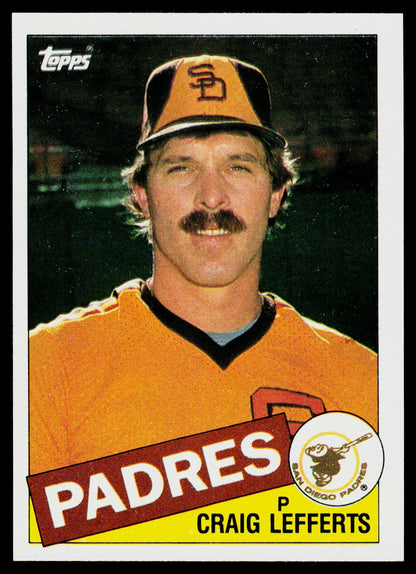 1985 Topps #608 Craig Lefferts