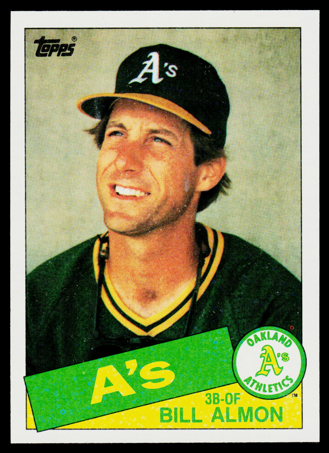 1985 Topps #607 Bill Almon