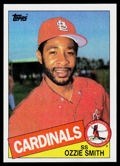 1985 Topps #605 Ozzie Smith