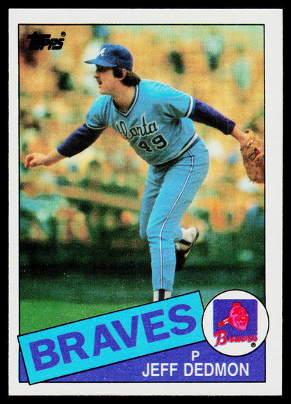 1985 Topps #602 Jeff Dedmon