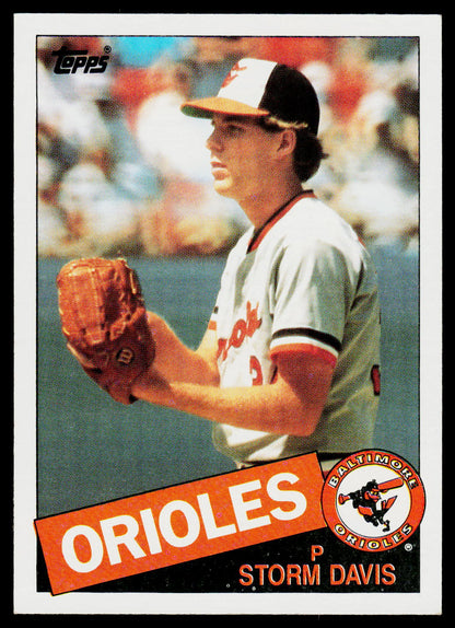 1985 Topps #599 Storm Davis