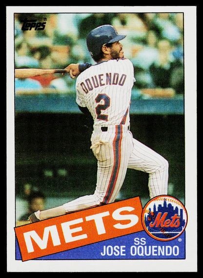 1985 Topps #598 Jose Oquendo