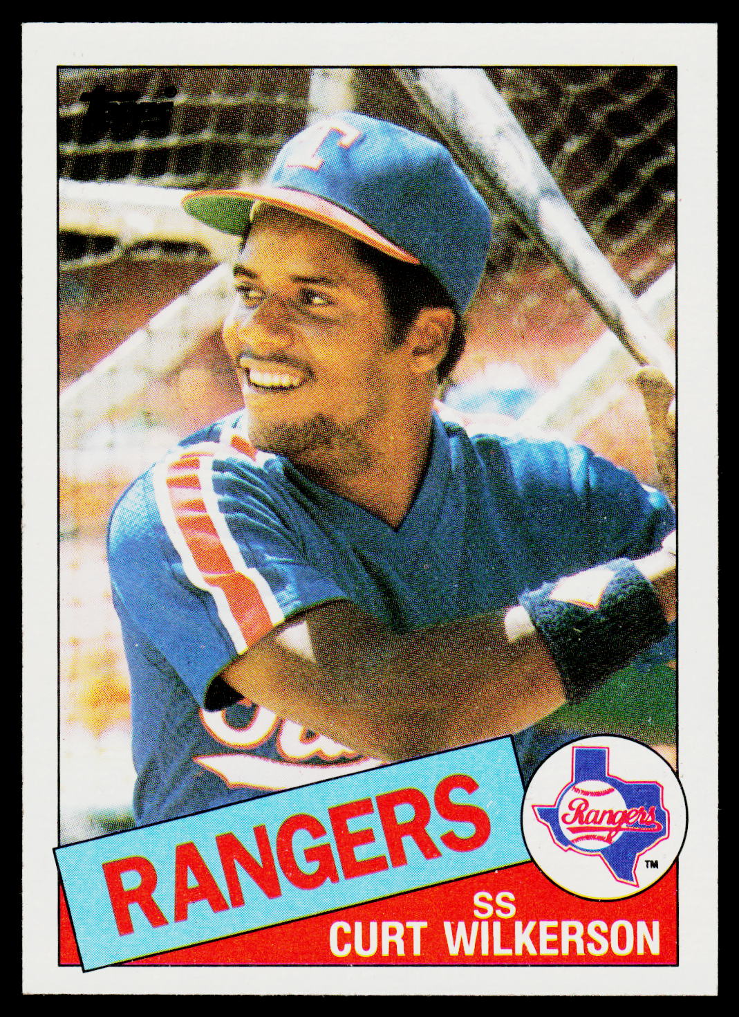 1985 Topps #594 Curt Wilkerson