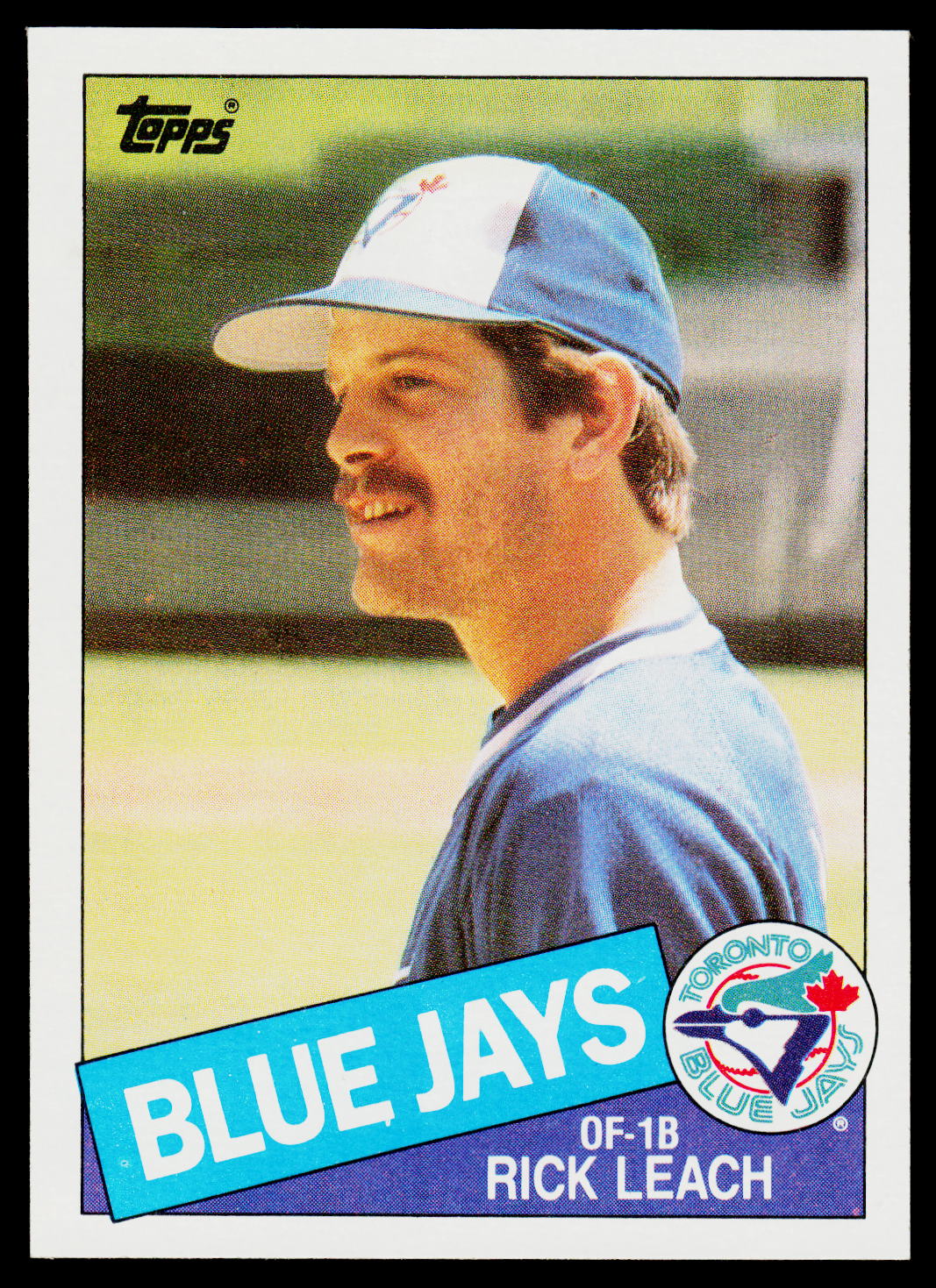 1985 Topps #593 Rick Leach