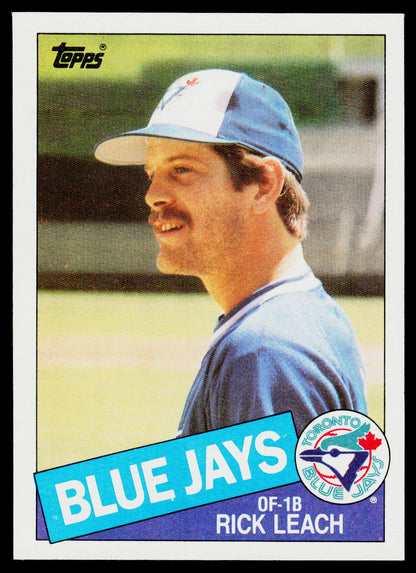 1985 Topps #593 Rick Leach