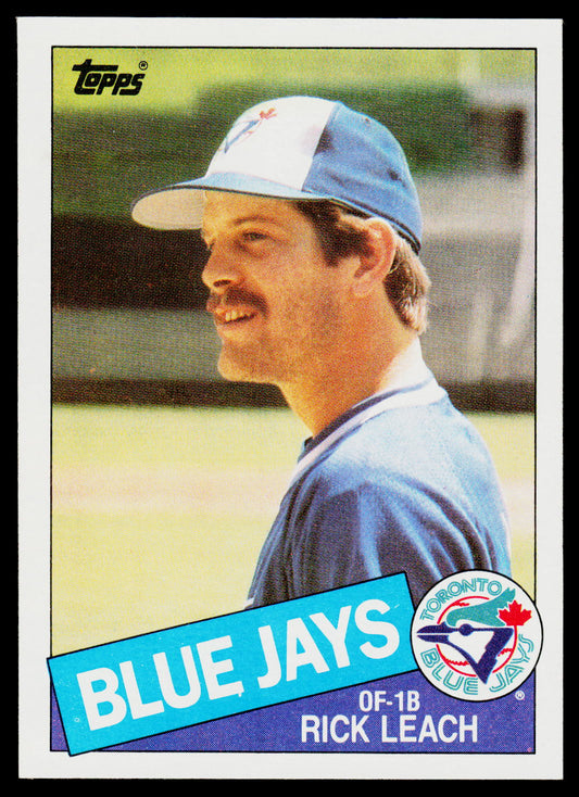 1985 Topps #593 Rick Leach