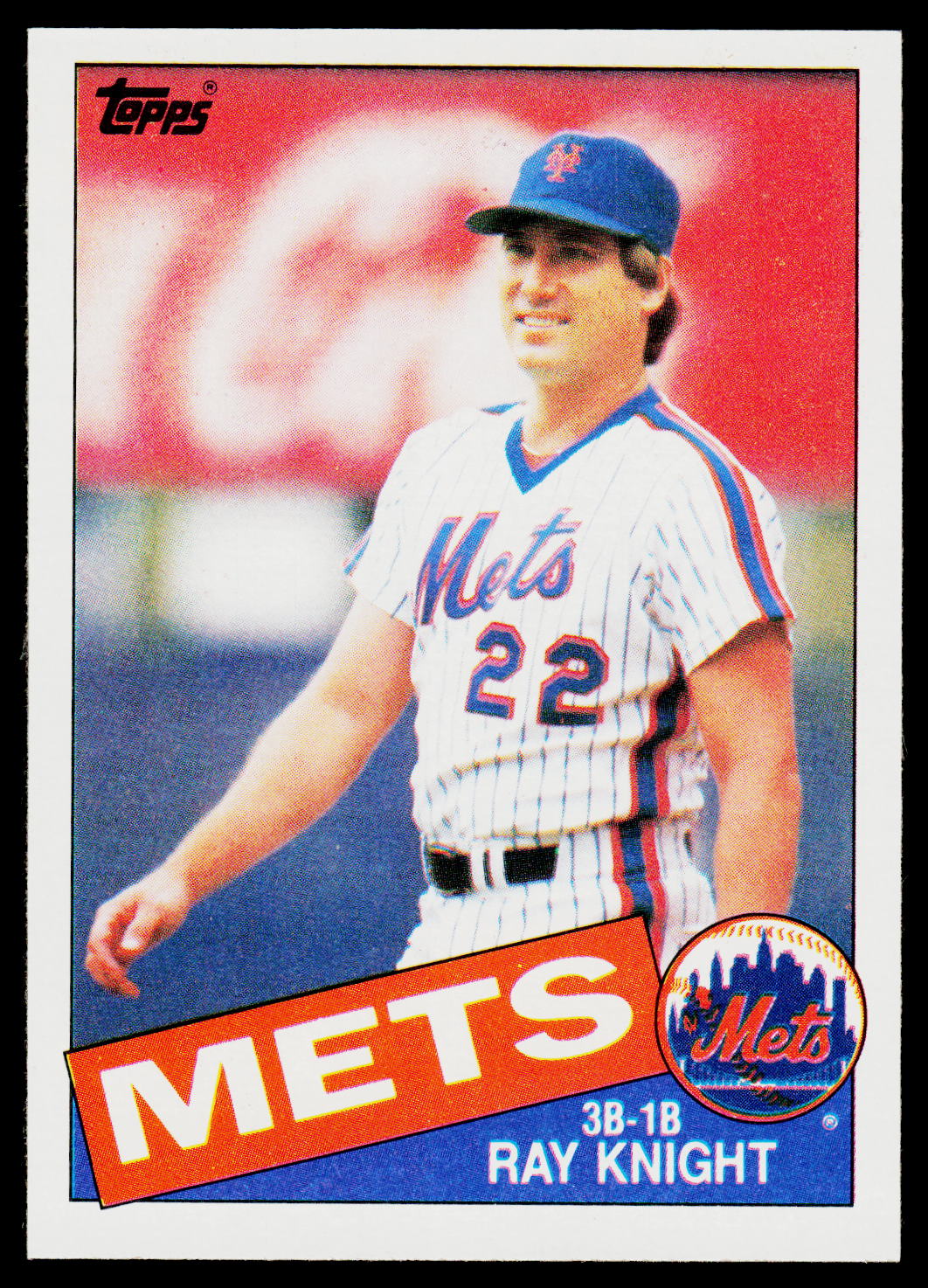 1985 Topps #590 Ray Knight
