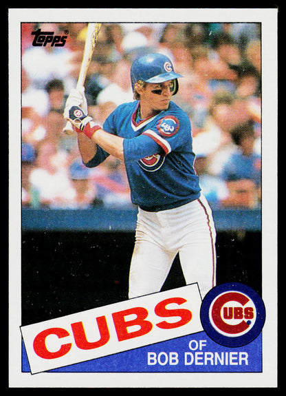 1985 Topps #589 Bob Dernier