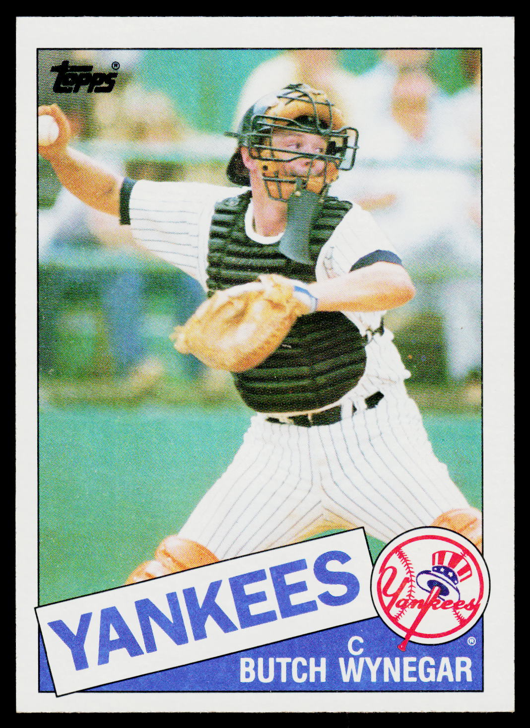 1985 Topps #585 Butch Wynegar