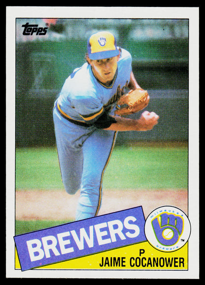 1985 Topps #576 Jaime Cocanower