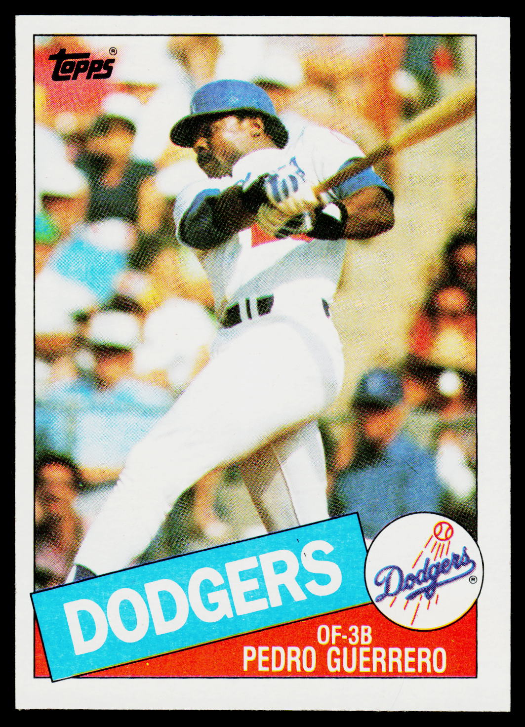 1985 Topps #575 Pedro Guerrero