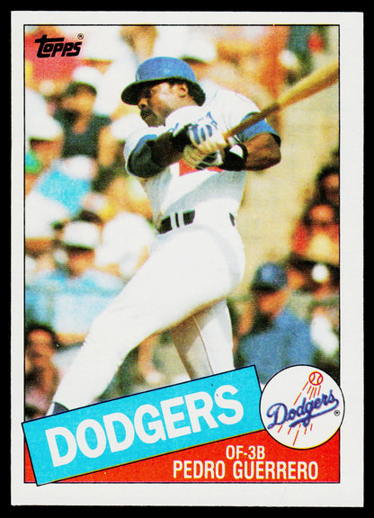 1985 Topps #575 Pedro Guerrero