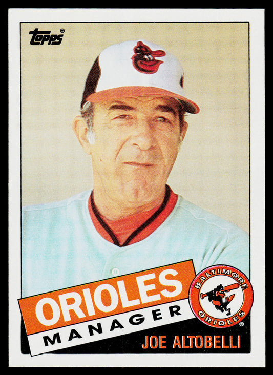 1985 Topps #574 Joe Altobelli