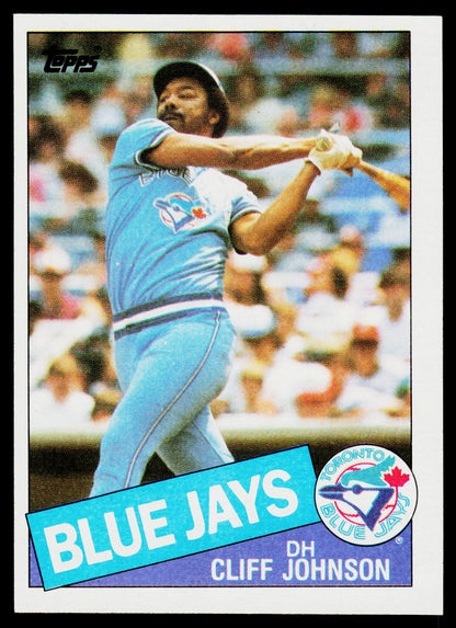 1985 Topps #568 Cliff Johnson