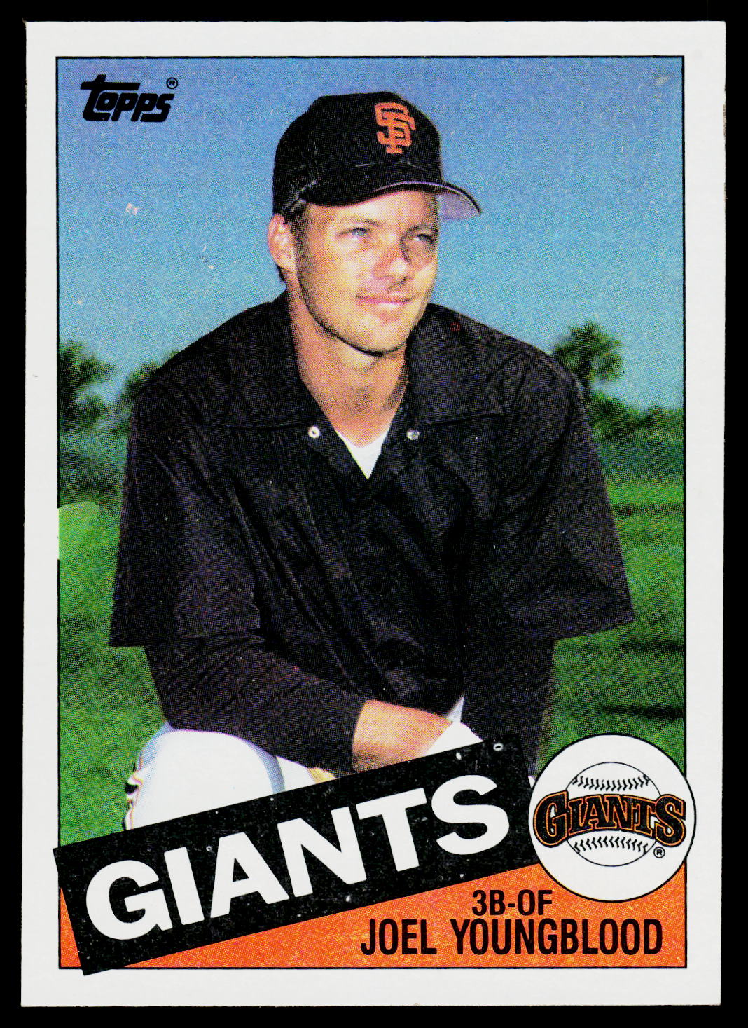 1985 Topps #567 Joel Youngblood