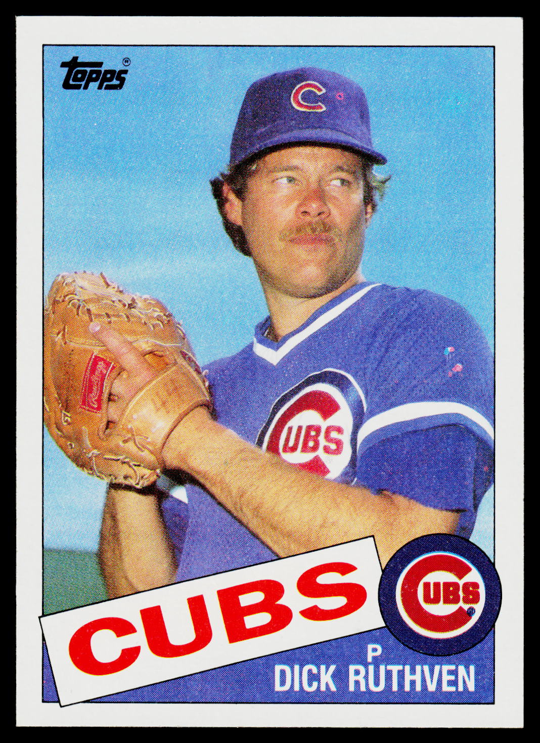 1985 Topps #563 Dick Ruthven