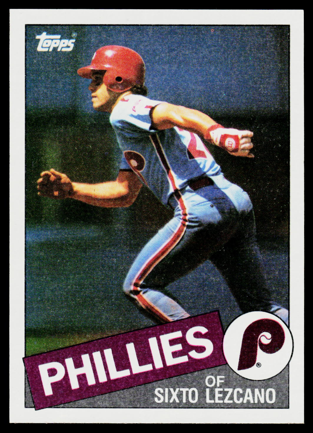 1985 Topps #556 Sixto Lezcano